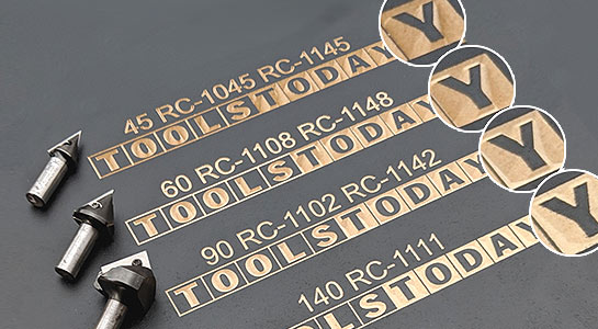 Amana Tool RC-1148 90 Deg CNC Insert Carbide V-Groove 59 